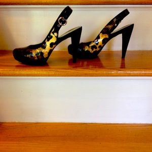 Very cute AND comfortable sling backed heels